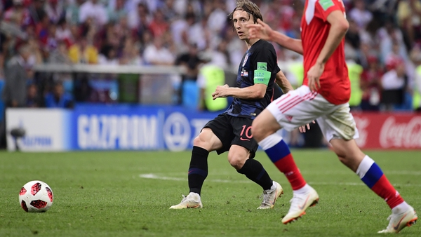 Luka Modric has driven Croatia to the World Cup final