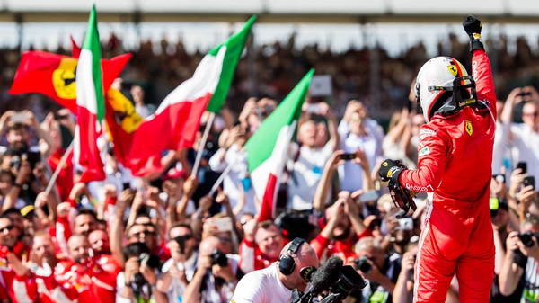 Sebastian Vettel takes the plaudits after his Silverstone victory