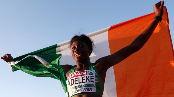 Rhasidat Adeleke won gold for Ireland in Hungary