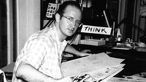 One of the few available pictures of legendary artist Steve Ditko (Courtesy of Marvel Comics)