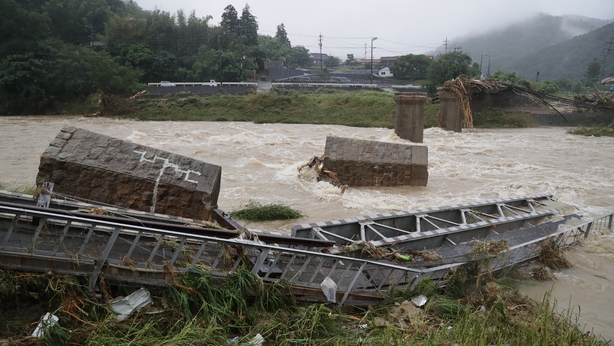 Why has the rainfall in Japan been so deadly?