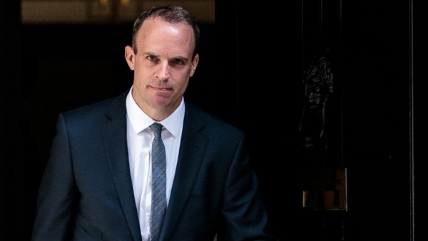 Dominic Raab defended the controversial Chequers Cabinet compromise on withdrawal aims