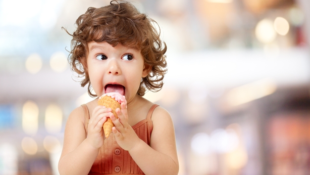 child eating