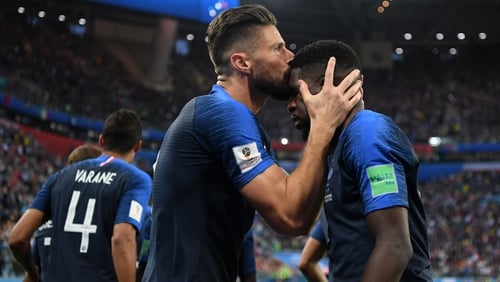 Olivier Giroud remains a vital member of this France side who will play in Sunday's World Cup final