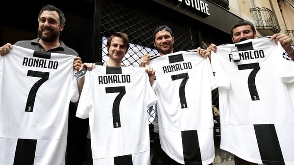 Juventus fans were quick to purchase the new Ronaldo jersey - no surprise what number the Portugal international will wear in Turin