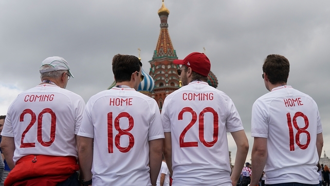 As England fans dreamed of a first World Cup final in 52 years