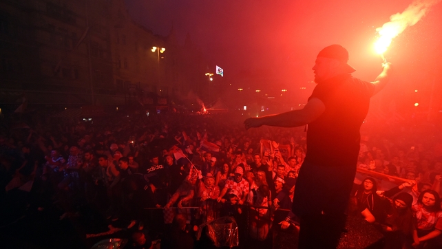 Zagreb erupted