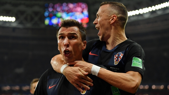 Mandzukic had secured Croatia's passage to their first World Cup final