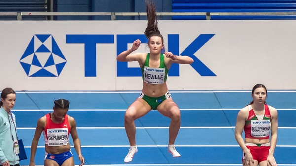 Ciara Neville will be in finals action on Thursday
