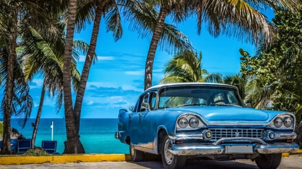 A vintage car in Havana (Thinkstock/PA)