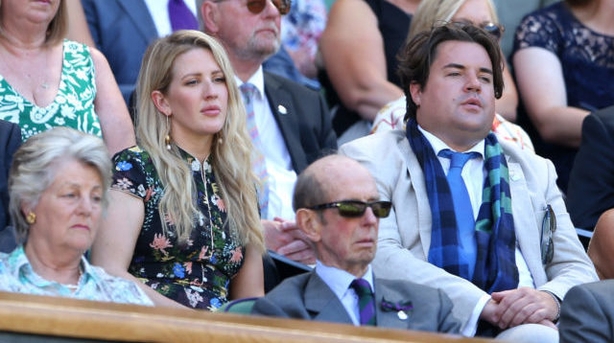 Ellie Goulding and Michael Evans