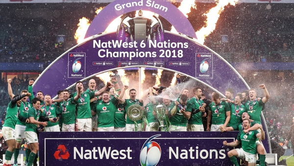 Ireland's Grand Slam victory has led to financial improvement for the IRFU