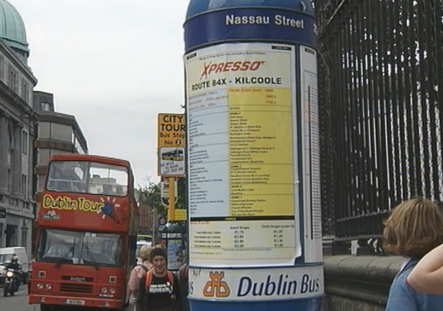 Dublin Bus Stop