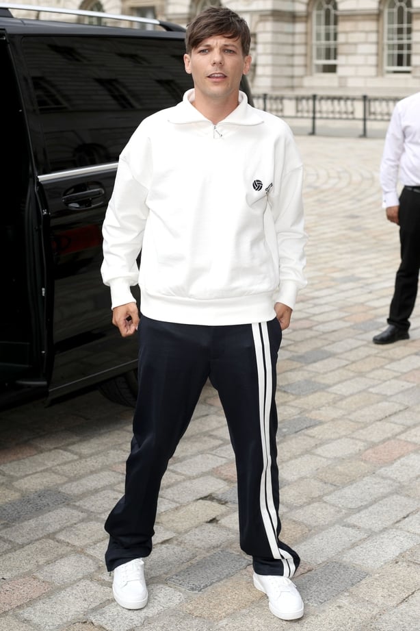 Louis Tomlinson Fashion Archive — Louis at the XFactor House