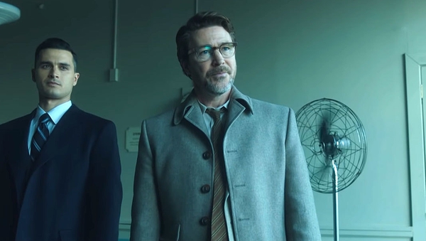 Aidan Gillen stars in the new History drama Project Blue Book