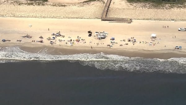 The incidents happened on Fire Island, east of New York City