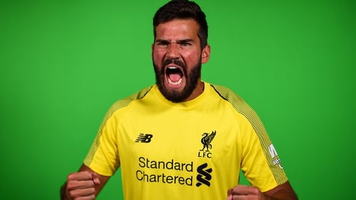 Liverpool signed Brazil international Alisson from AS Roma this month