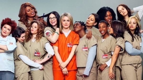 The ensemble cast of Netflix's Orange Is The New Black