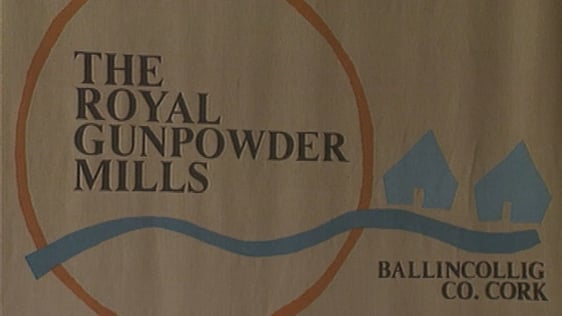 Sign for The Royal Gunpowder Mills, Ballincollig, County Cork (1993)