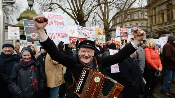 Patsy Dan Rodgers died in hospital in Dublin on Friday
