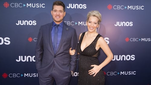 Michael Bublé and Luisana Lopilato - "We love you to infinity and beyond"