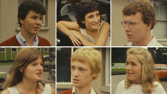 Leaving cert students 1983