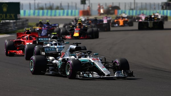 Lewis Hamilton led from start to finish in Hungary