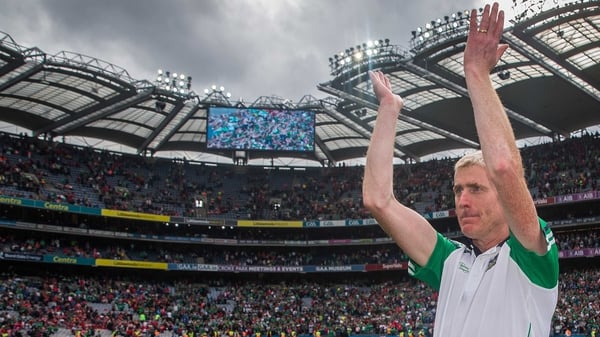 John Kiely led Limerick to their first All-Ireland title in 45 years in 2018