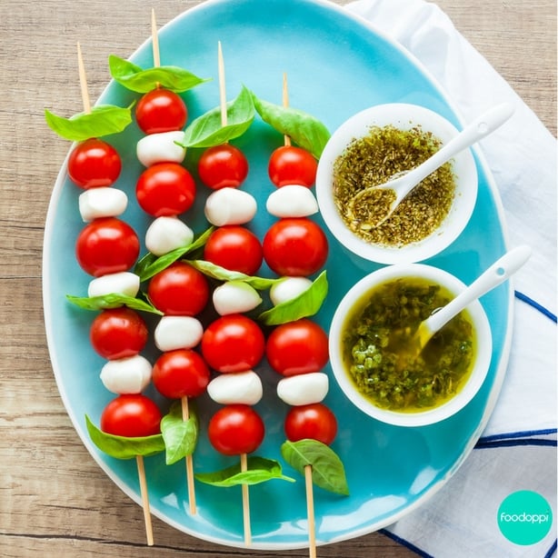 Foodoppi Summer Salad Skewers