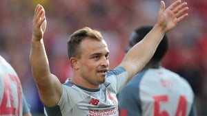 Xherdan Shaqiri sealed his move to Liverpool after the World Cup