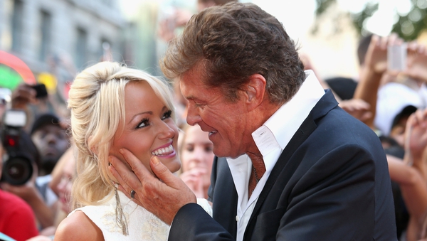 David Hasselhoff and fiancée Hayley Roberts have tied the knot