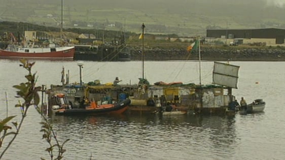 Makeshift Raft in Castletownbere (1998)