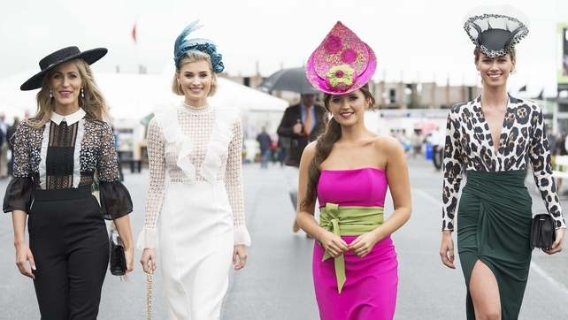 Mary Lee, Katie Geoghegan , Designer Jennifer Wyrnne Milliner and Eliska McAndrew