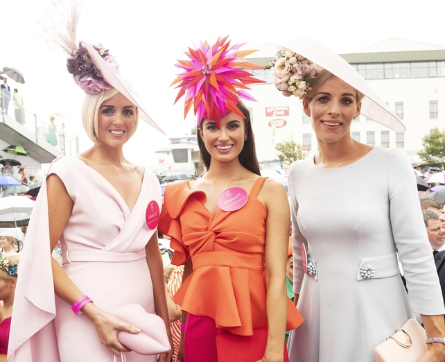 The best dressed lady at the Galway Races is...