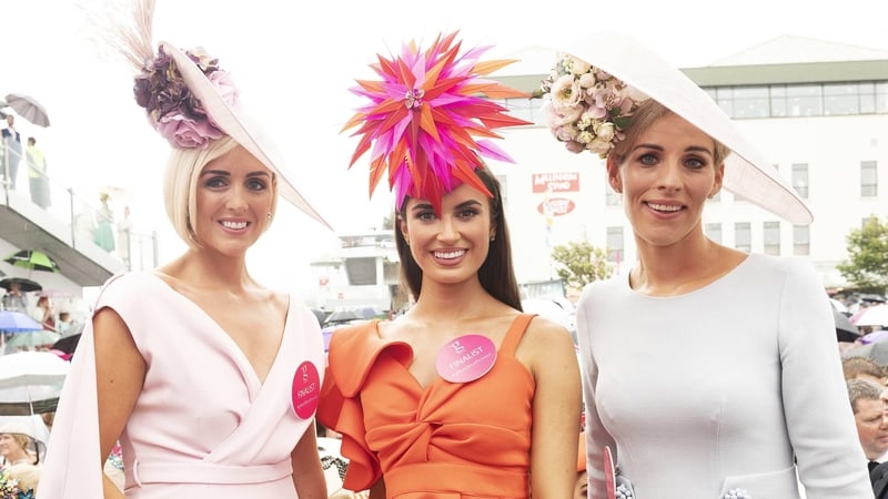 The best dressed lady at the Galway Races is...