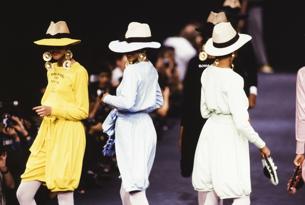 Models walk the runway at the Sonia Rykiel Ready to Wear SpringSummer 1988-1989
