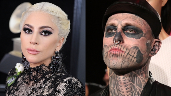 Rick Genest starred in Lady Gaga's Born This Way video