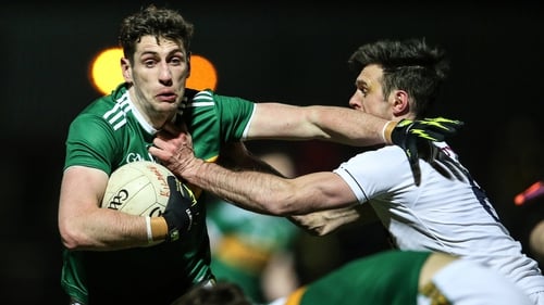 Kerry's Paul Geaney gets away from Tommy Moolick of Kildare