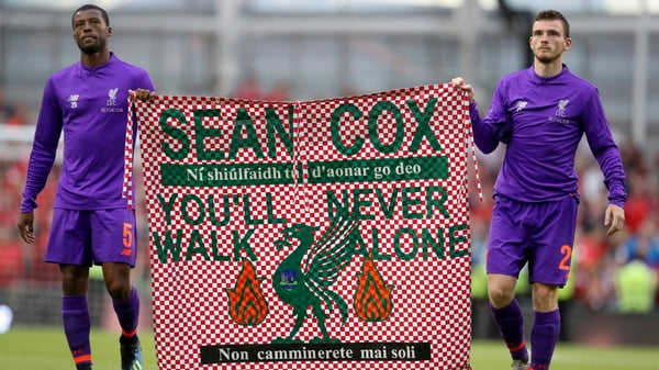 Sean Cox and his brother Martin Cox were heading to Anfield for the Reds' Champions League semi-final tie against Roma when they were attacked by away supporters in April 2018.