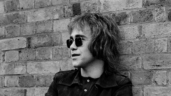 Elton John in 1970 when Border Song first appeared on the Elton John album