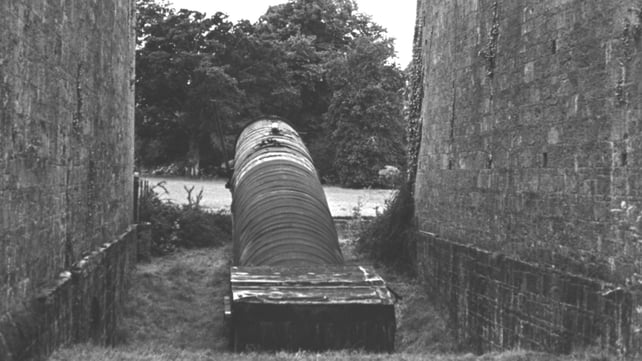 Birr Castle Telescope prior to restoration