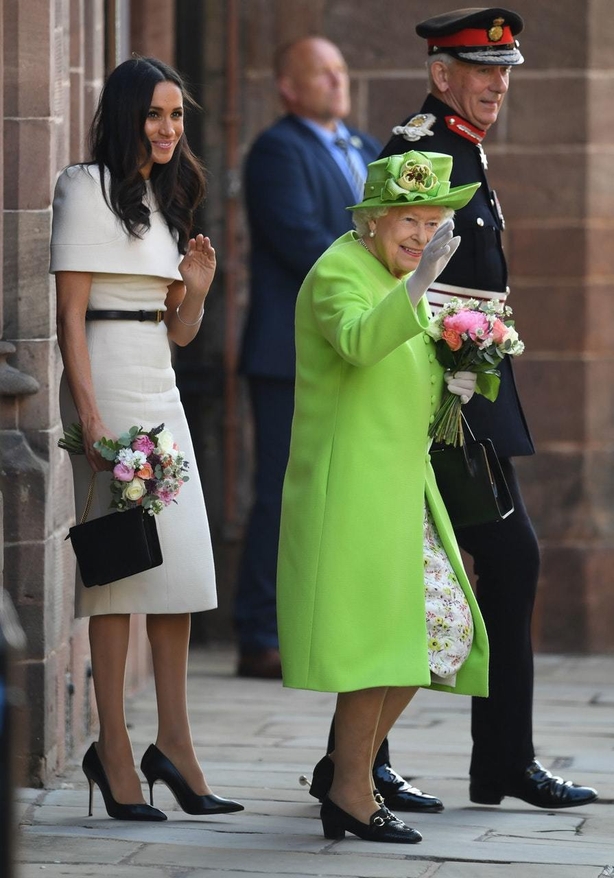 Meghan and Queen