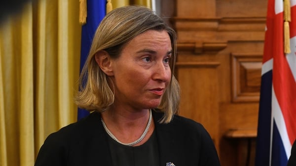 Federica Mogherini said trade sovereignty must be protected
