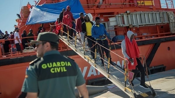 Close to 23,000 people have arrived by sea in Spain so far this year