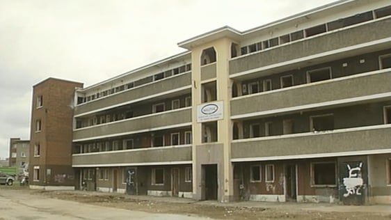 Fatima Mansions Demolition Begins (2003)