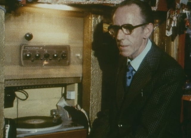 Tommie the DJ at Whelan's Dance Studio, Dublin (1978)