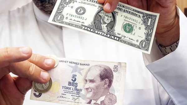 The lira has gone into a tailspin in the continuing row