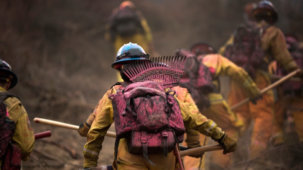 Firefighters have been battling some of the largest wildfires in Californian history