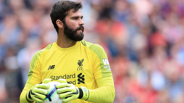 Alisson made his competitive bow for Liverpool against West Ham