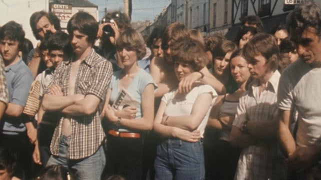 Festival Goers during the Listowel Fleadh Cheoil (1978)